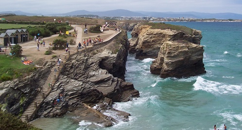 playa de las catedrales lugo