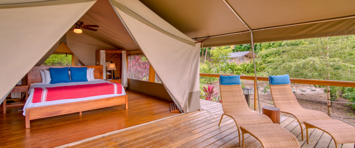 Auto-ruta aventura y glamping en Costa Rica
